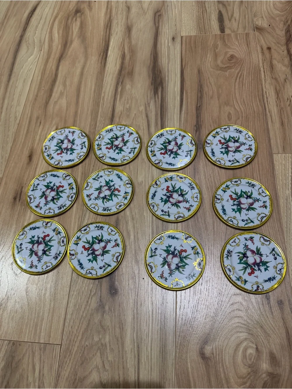 MMA Metropolitan Museum of Art Duke of Gloucester Coasters Set of 12 Tin Case